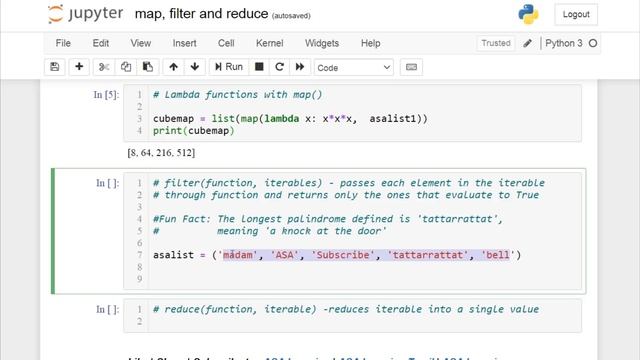 Map, Filter and Reduce in Python | Python Basics Series | Explained in Minutes | ASA Learning