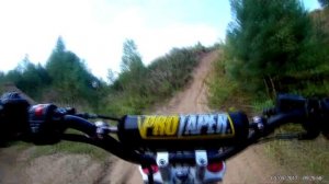 Как не надо ездить на питбайке.