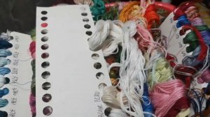 Как я вышиваю на пластиковой канве. Готовая дюймовочка"клубничка".