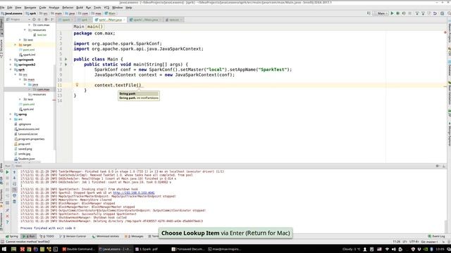 Spark 2: Запуск Spark под Intellij Idea