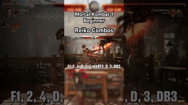 Reiko Combos | Mortal Kombat 1