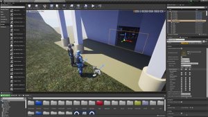 Невидимая стена блокирующая персонажа - Unreal Engine (UE4, UE5)