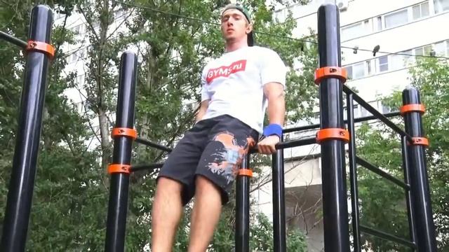 Трюки на турнике - подъем с переворотом, выход на одну руку, офицерский выход силой и прочие смотреть онлайн