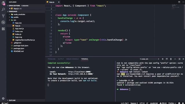 Usando debounce - ReactJS | Higo Ribeiro смотреть онлайн