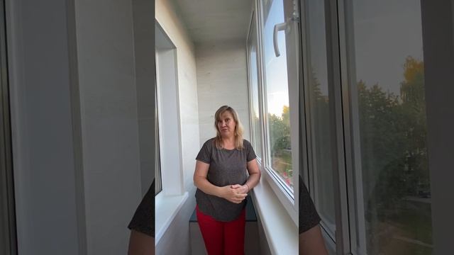 Отзыв заказчика! Мы безумно рады, что вам всё понравилось! ? #ремонтбалкона