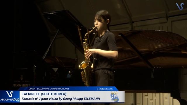 Taerin LEE (South Korea) plays Fantasie nº7 pour violon by G.P. Telemann смотреть онлайн