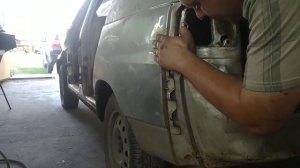 ВАЗ 2111 Вытяжка заднего левого крыла!!!