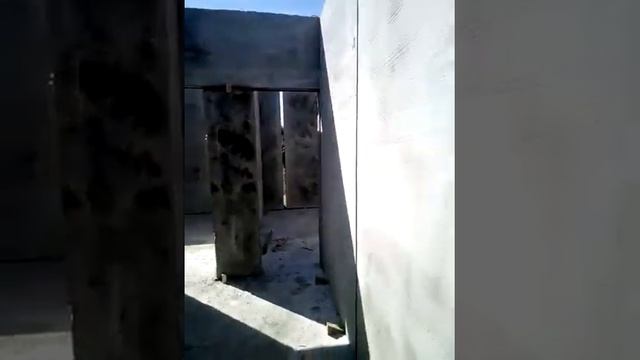 3 этап сборка дома из домокомплекта деревобетонных панелей