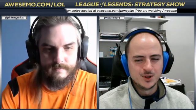 League Of Legends DFS Strategy Show 3/28 - Awesemo.com