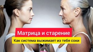 Матрица и старение. Как система выжимает из тебя соки.