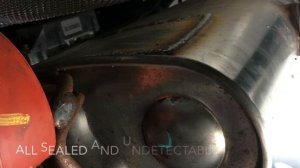 Focus ST resonator delete/gutted stock muffler MOD