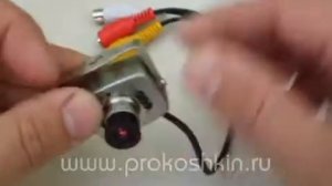 Простая камера для дверного глазка или видео наблюдения