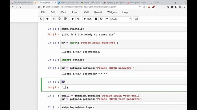 Python Complete Course #-57 Python sending email with smtplib module