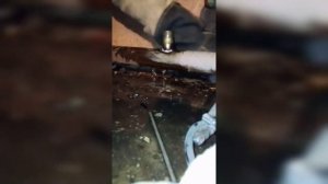 Сварка трубы по воде.welding with water.
