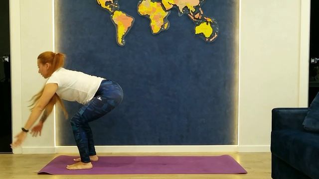 Йога на карантине №2. Комплекс на разогрев. смотреть онлайн