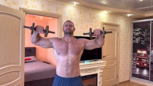 Как накачать широкие плечи дома ?