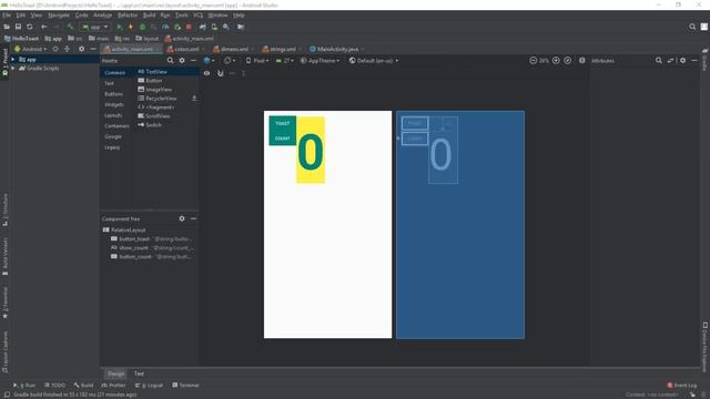 Using Layouts Part 4 | Changing RelativeLayout to ConstraintLayout смотреть онлайн