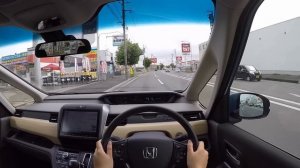 【Test Drive】2016 New HONDA FREED 4WD - POV City Drive