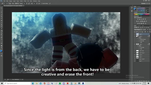 Making the Most Realistic One Piece themed GFX | Photoshop CS6 | Grand Piece Online Commissions #1 смотреть онлайн
