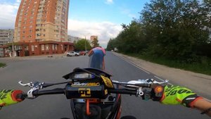 РАЗДАЛ ПО ГОРОДУ НА ПИТБАЙКЕ/ВЕСЕЛЫЙ МУЖИК