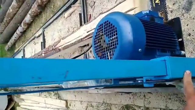 Шинная пилорама Shinka часть 2