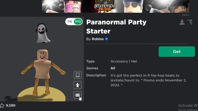 [FREE ITEM] สอนรับ Paranormal Party Starter (How To Get Paranormal Party Starter in Roblox) смотреть онлайн