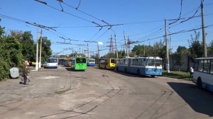 Троллейбусное "ДЕПО" КП Черкасиелектротранс , город Черкассы - Обзор