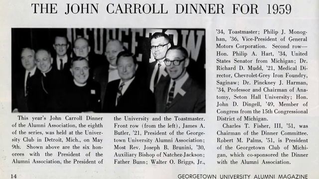 Representative John Dingell Reflects on His Time at Georgetown смотреть онлайн