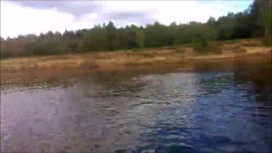 Лодка Риф Тритон Скат 400 НДНД+Ямаха 15 л.с. 4 такт р.Вычегда, Сыктывкар, Респ.Коми, Сезон 2019