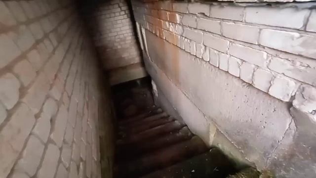 Нашли заброшенную церковь. Опять зашли в заброшенный подвал.