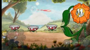 Cuphead DLC ANDROID нашол баг случяйно залетел за текстуры