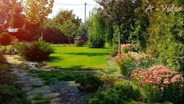 ?Ландшафтный дизайн участка Идеи и Варианты оформления / Garden Design Ideas / A - Video