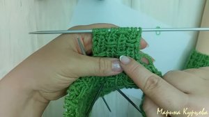 СУПЕР ПРОСТЫЕ И КРАСИВЕ СЛЕДКИ-НОСОЧКИ НА ДВУХ СПИЦАХ. мастер-класс.