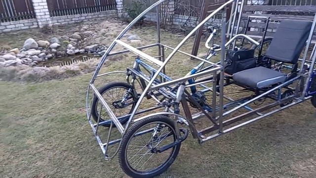 Веломобиль своими руками для двоих смотреть онлайн