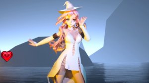 [ MMD ] Dance Girl White Magician - Dance with me ( Game )