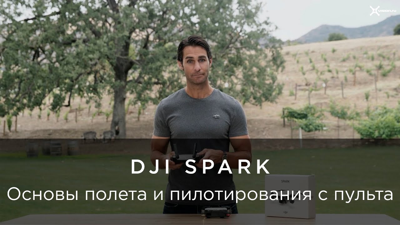 DJI – Инструкции Spark – Основы полета и пилотирования с пульта.mp4 смотреть онлайн