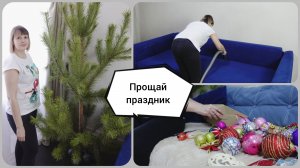 МОТИВАЦИЯ НА УБОРКУ ПОСЛЕ ПРАЗДНИКОВ? Прощаемся с праздником? ПЛАНЫ на 2024 год