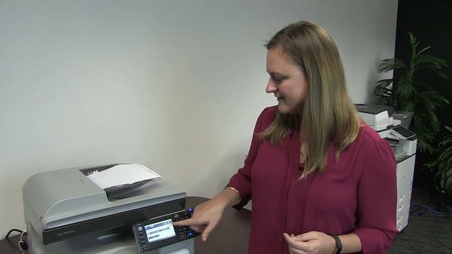 How to copy, scan and fax on Ricoh 301 multifunction copier смотреть онлайн