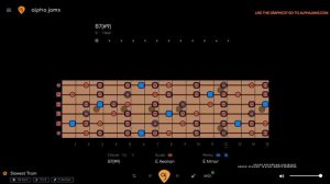 Slowest Train. Heavy Minor Blues Jam Guitar Backing Track (E Minor 166 BPM)