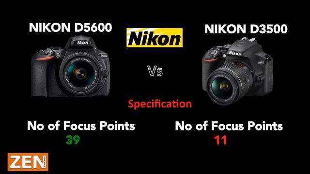 Nikon D5600 Vs D3500 I Comparison Between Nikon D5600 and Nikon D3500 смотреть онлайн