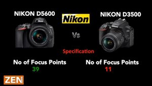 Nikon D5600 Vs D3500 I Comparison Between Nikon D5600 and Nikon D3500