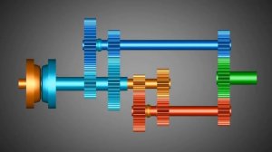 Преселективная коробка передач (Анимация)