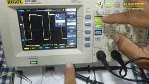 {458}How To Set DSO to Test Signal / DSO Oscilloscope Attenuation / Coupling Setting