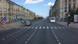 Автотур по Московскому проспекту Санкт Петербурга.