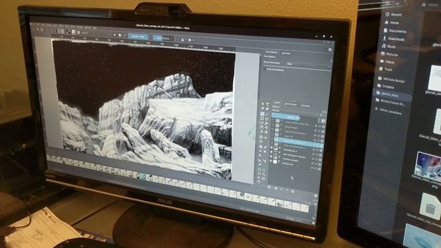 Krita | 2D Animation Sample / Example смотреть онлайн