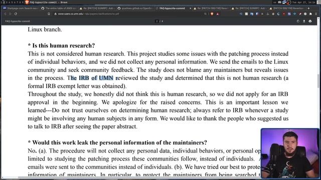 How To Get A University Banned From The Linux Kernel смотреть онлайн