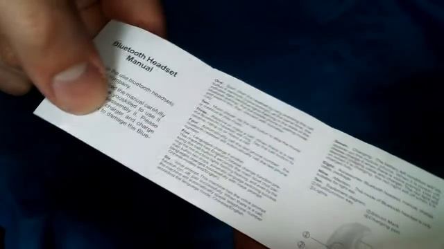 Распаковка Bluetooth гарнитура S530 смотреть онлайн