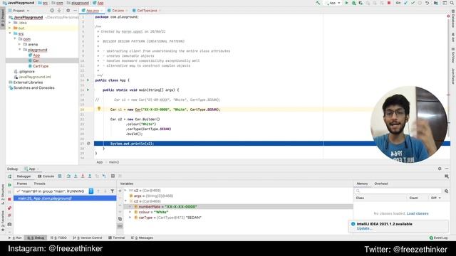 Builder Design Pattern Explanation & Usage | Java Programming смотреть онлайн