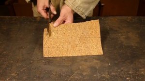 Ремонт кухонного ножа своими руками.  Ручка из пробки.