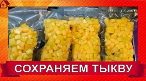 Заготавливаем ТЫКВУ - разные способы/ Как сохранить большую тыкву? Что приготовить из тыквы?